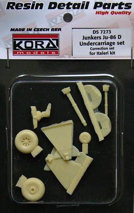 1/72 Junkers Ju-86D Undercarriage set (ITAL)