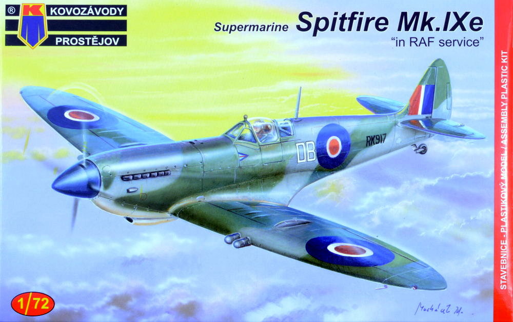 1/72 Supermarine Spitfire Mk.IXe (3x RAF camo)