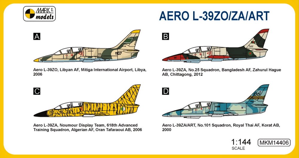 L-39 Albatros Aero OK-GXA Paint Masks, Tailormadedecals