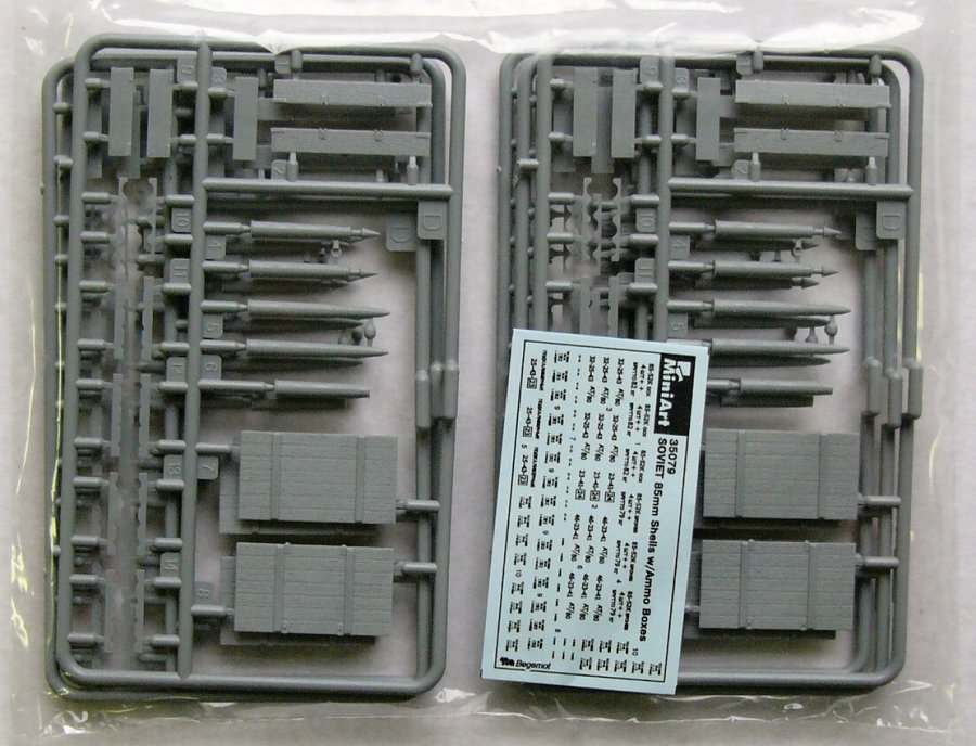 MODELIMEX Online Shop | 1/35 Soviet 85mm shells with ammo boxes | your ...