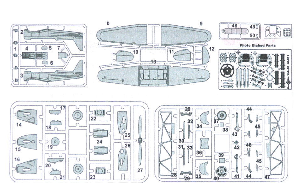 Maquette Mikromir Yakovlev Yak-18 Max - Échelle 1/48 - Réf. MM48-011 - Neuf