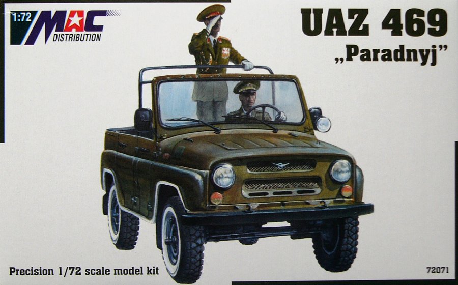 1/72 UAZ-469 PARADNYJ