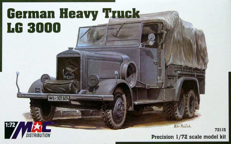 1/72 MB LG3000 German Heavy Truck