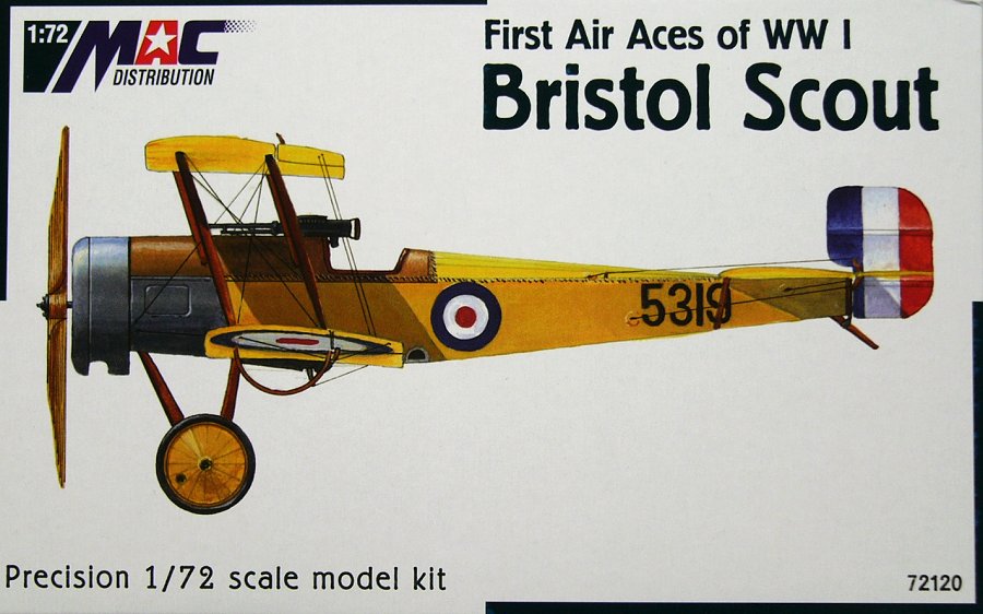 1/72 Bristol Scout (First Air Aces of WWI)