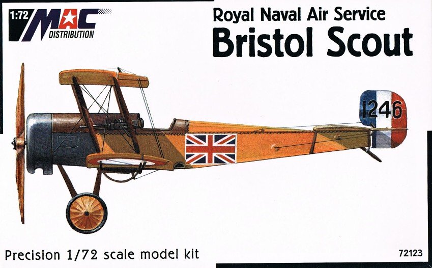 1/72 Bristol Scout (Royal Naval Air Service)
