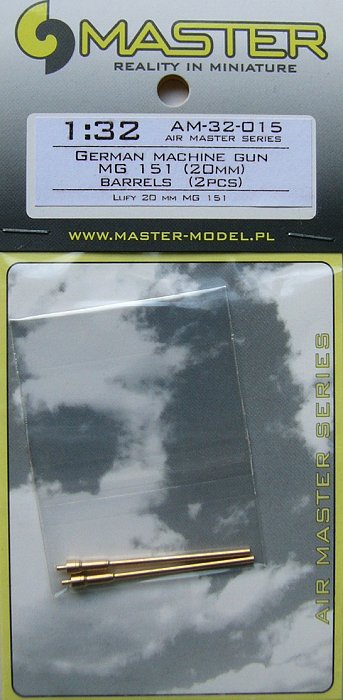 1/32 German MG 151 (20mm) - barrels (2 pcs.)