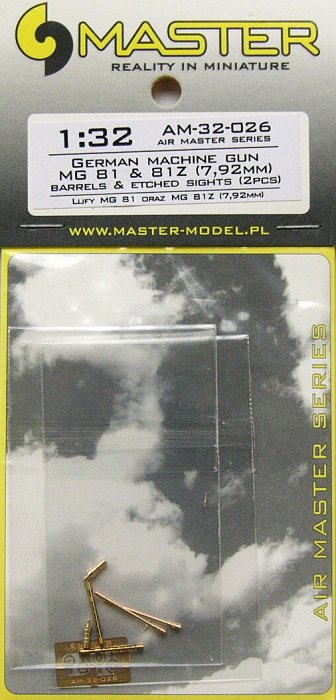 1/32 German aircraft MG 81and MG 81Z (2pcs.)