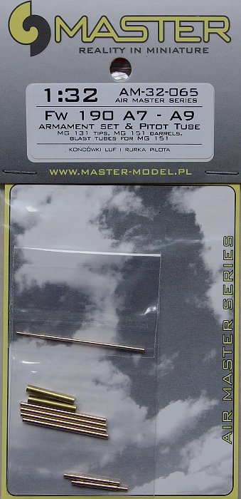 1/32 Fw 190 A7-A9 armament set & pitot tube