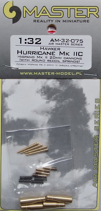 1/32 H.Hurricane Mk.IIC Hispano Mk.II 20mm cannons