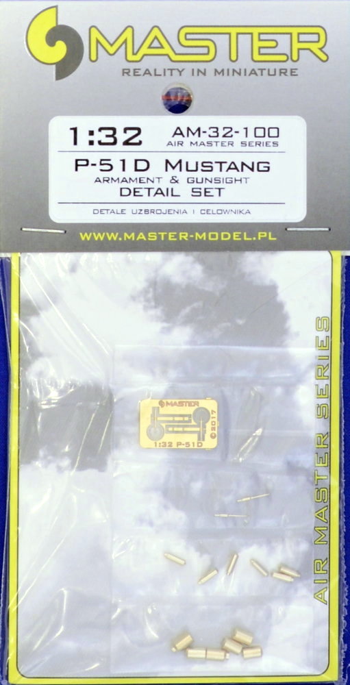 1/32 P-51D Mustang Armament & Gunsight set