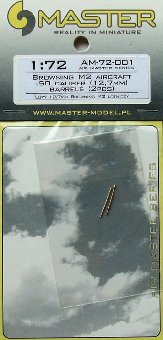 1/72 Browning M2 aircraft .50 caliber barrels 2pcs