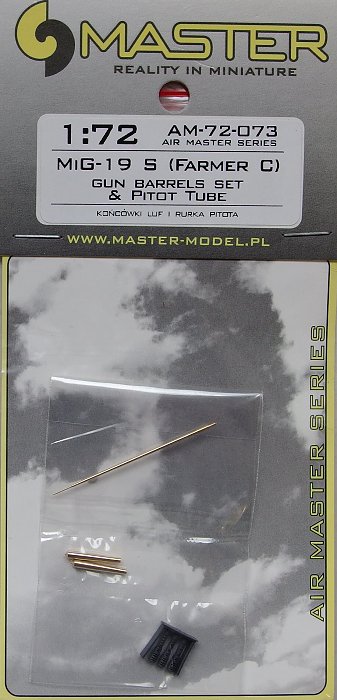 1/72 MiG-19S Farmer C - Gun barrels & pitot tube