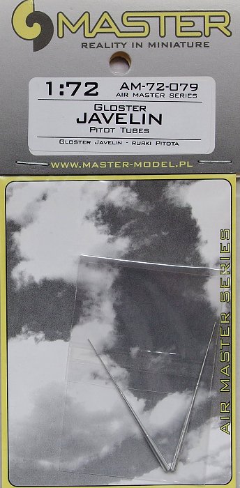 1/72 Gloster Javelin - Pitot tubes (2 pcs.)