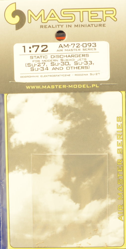 Type used on Modern Sukhoi Jets # 72093 Master 1/72 Static Dischargers 