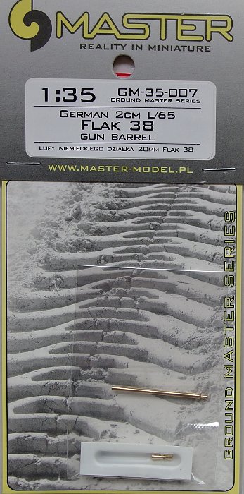 1/35 German 2cm L/65 Flak 38 barrel (1 pc.)