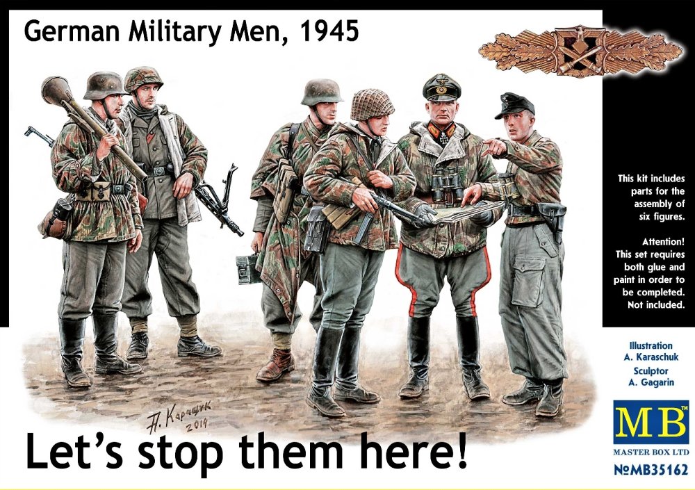 1/35 Germany Military Men, 1945 (6 fig.)
