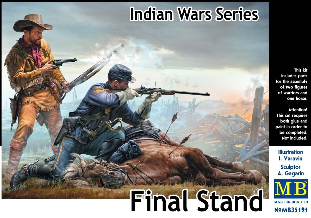 1/35 Final Stand, Indian Wars (2 fig.+ horse)