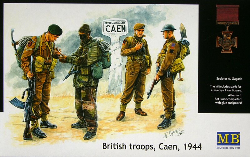 1/35 British Troops Caen (1944)
