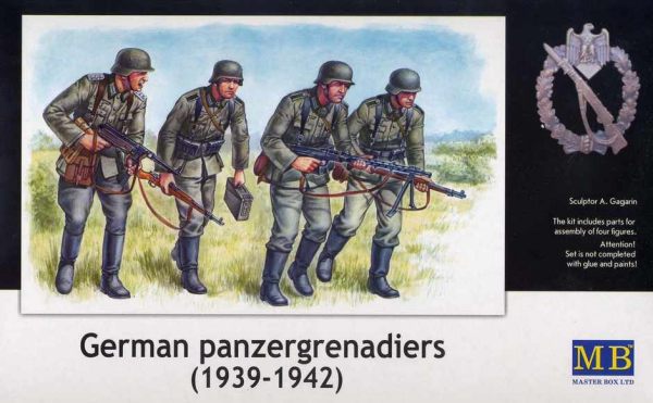 1/35 German panzergrenadieres (1939-1942)