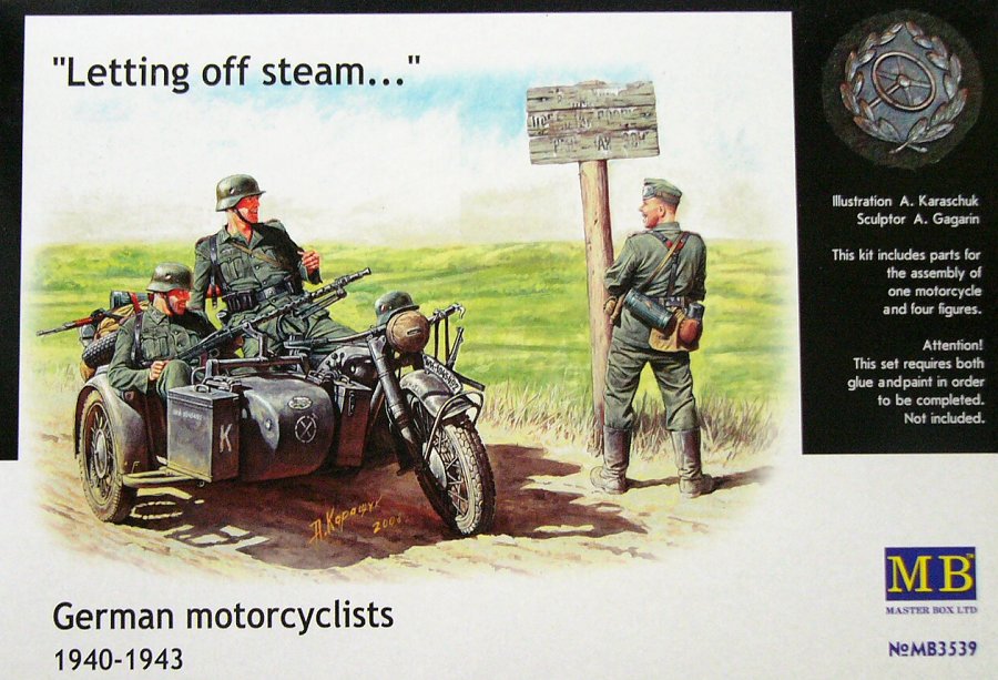 1/35 German motorcyclists (1940-43)