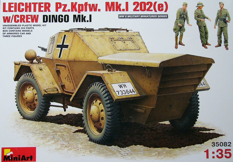 1/35 LEICHTER Pz.Kpfw. Mk.I 202(e) w/ crew