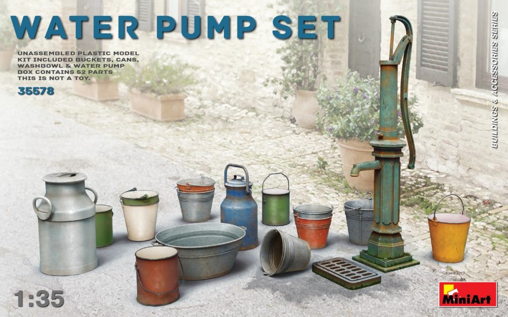 1/35 Water Pump Set (52 parts)