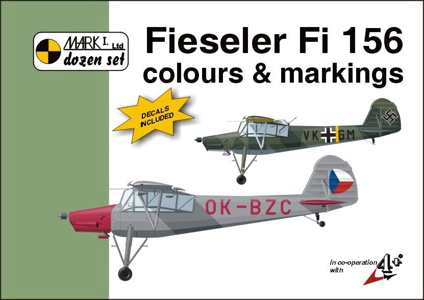 Publ. Fi 156 colours&markings (incl. decals 1/72)