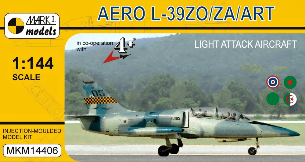 1/144 Aero L-39 ZO/ZA/ART Albatros (4x camo)