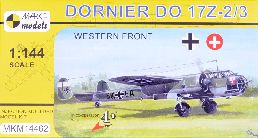 Dornier Do-17 Z-2/3 1:144 Mark 1 Western Front NEU