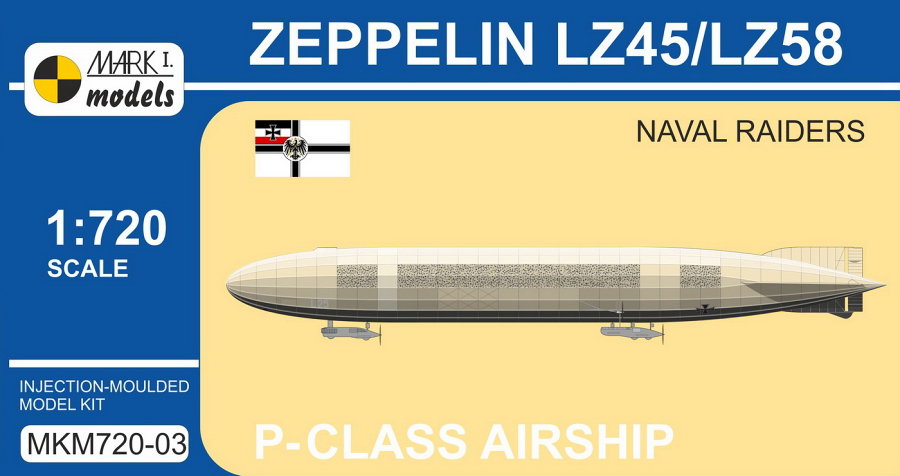 1/720 Zeppelin P-class LZ45/LZ58 'Naval Raiders'
