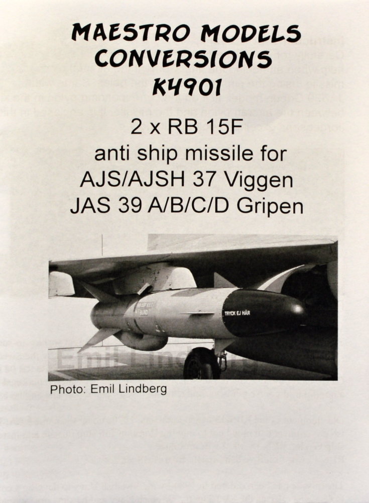 1/48 RB 15F anti ship missile (2 pcs.)