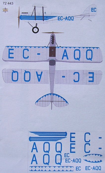 MODELIMEX Online Shop | 1/72 De Havilland DH-60G (civil) | your ...
