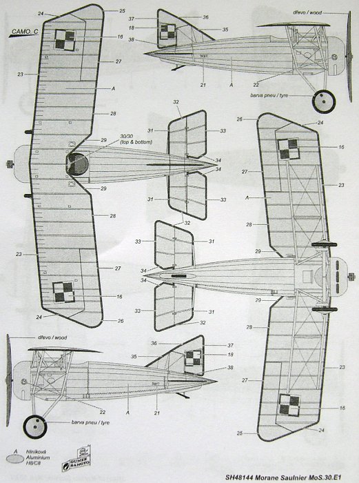 morane saulnier mos.30e.1 type ai polish serv - Acheter Maquettes à l'échelle des avions et hélicoptères sur todocoleccion