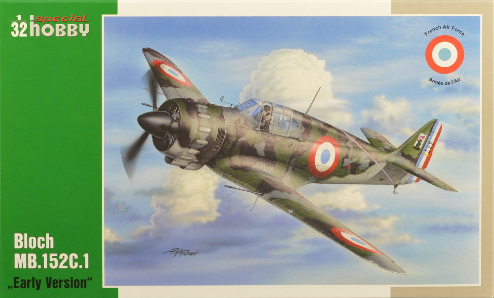 Berna Decals 1/32 BLOCH MB 152C-1 French Aces 