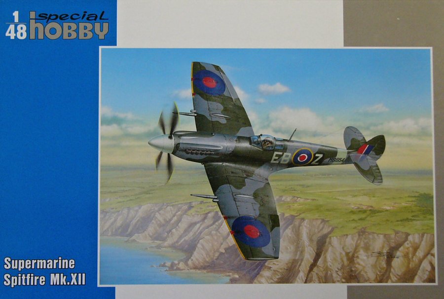 1/48 Supermarine Spitfire Mk.XII (4x camo)
