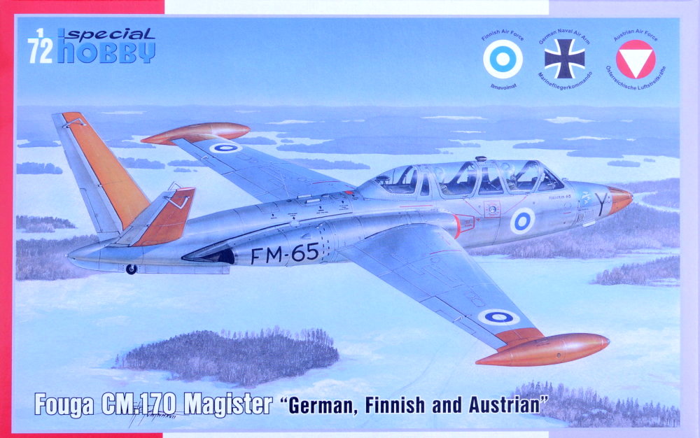 1/72 Fouga CM.170 Magister (Germ.,Finland,Austria)
