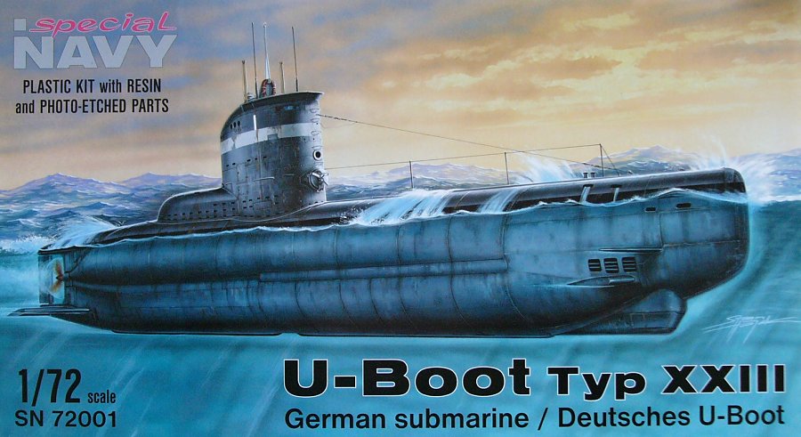 1/72 U-Boot type XXIII (re-edition)