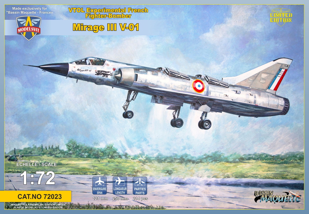 1/72 Mirage III V-01 VTOL