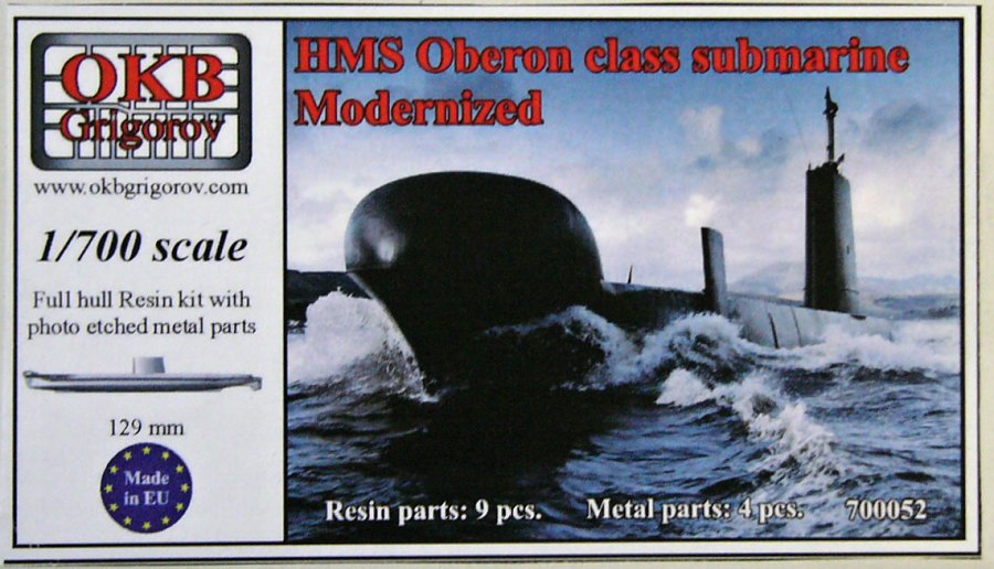 MODELIMEX Online Shop 1/700 HMS Oberon class submarine (modernized