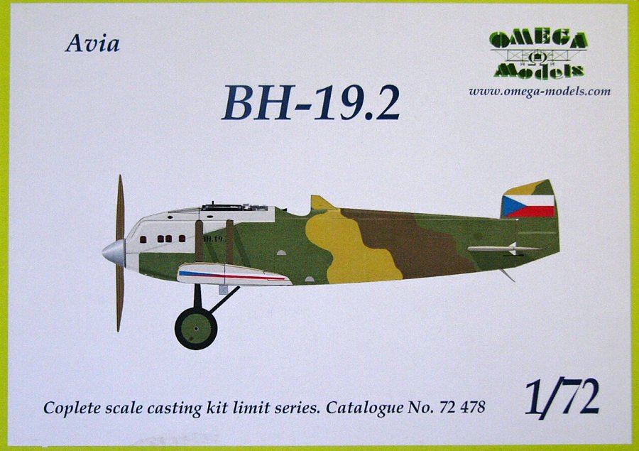 MODELIMEX Online Shop 1/72 Avia BH19.2 (Czech) your favourite