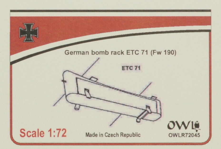 MODELIMEX Online Shop | 1/72 German bomb rack ETC 71 (Fw 190) | your ...