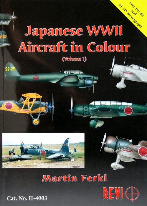 Publ. Japanese WWII Aircraft in Color Vol.1 (eng.)