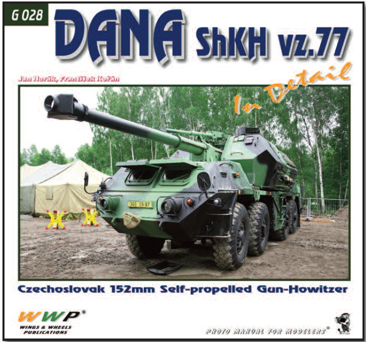 Publ. DANA ShKH Vz.77 in detail