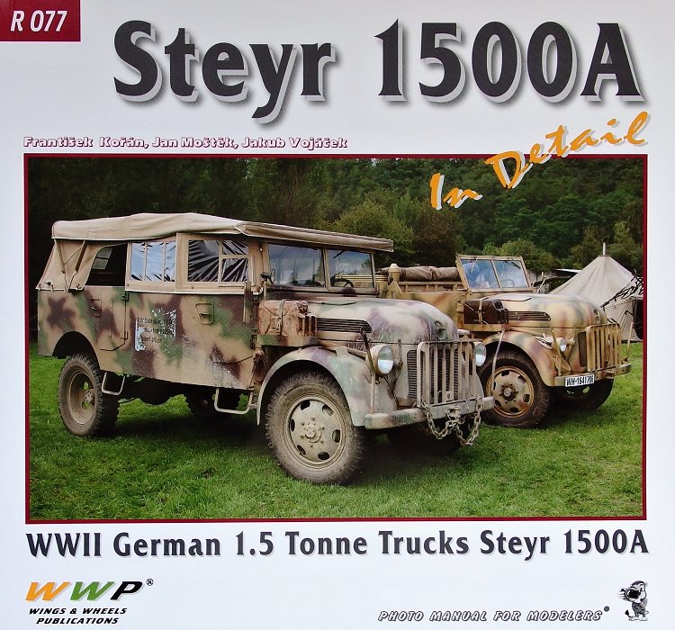 Publ. Steyr 1500A in detail