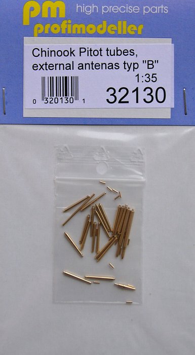 1/32 Chinook Pitot tubes, external antenas typ B