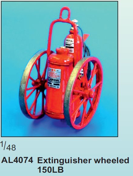 1/48 Wheel extinguisher (resin kit incl.decals)