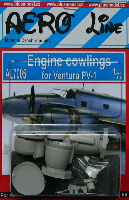 1/72 Ventura PV-1 Engine cowlings (ACAD)