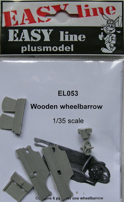 1/35 Wodden wheelbarrow EASY LINE