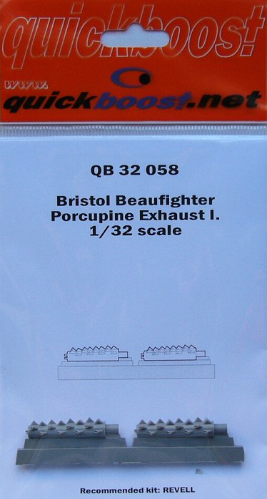 1/32 Bristol Bf porcupine exhaust I. (REV)