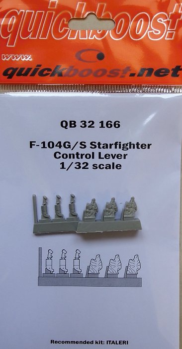 1/32 F-104G/S Startfighter control lever (ITAL)